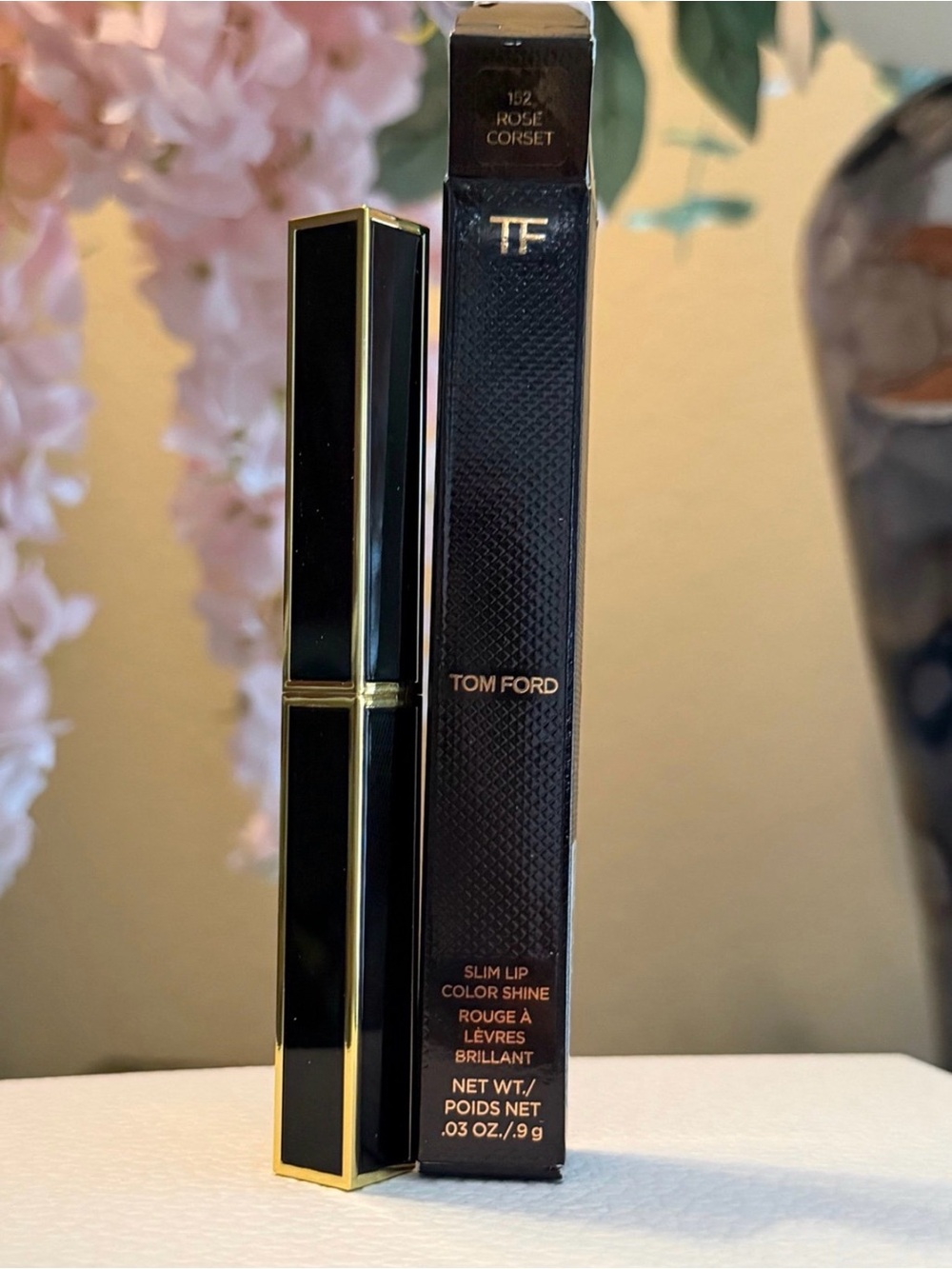 Tom Ford Slim Lip Color Shine — 152 Rose Corset - Picture 2 of 7